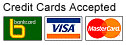 Credit Cards Accepted